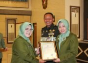 Hadiri Sertijab Pejabat Kodam XIII/Merdeka, Ketua Persit: Istri Prajurit Harus Siap Dampingi Suami di Mana Pun