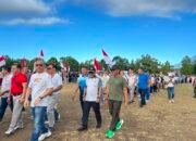 Kasdim 1310/Bitung Hadiri Merdeka Fun Walk Awali HUT ke-81 RI di Kota Bitung