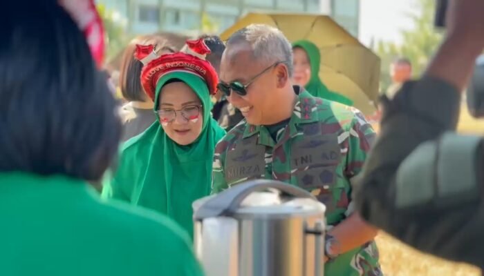 Aksi Nyata Persit PD XIII/Merdeka di HUT ke-81 RI, Eratkan Kebersamaan Lewat Lomba dan Dongkrak UMKM Anggota