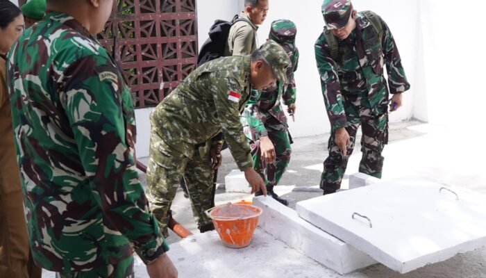 Tinjau Sekolah dan Sumur Pompa di Miangas, Pangdam XIII/Merdeka: TNI Hadir Beri Manfaat Nyata