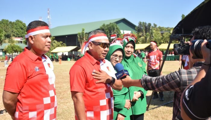 Peringati HUT ke-81 RI, Kodam XIII/Merdeka Gelar Lomba Rakyat Pererat Kebersamaan Menuju Indonesia Maju 2045