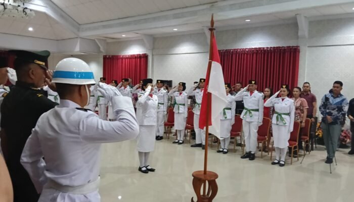 30 Putra-Putri Terbaik Sangihe Dikukuhkan sebagai Paskibraka 2026