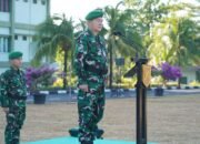 Awali Pekan dengan Kedisiplinan, Kodam XIII/Merdeka Laksanakan Upacara Rutin Senin