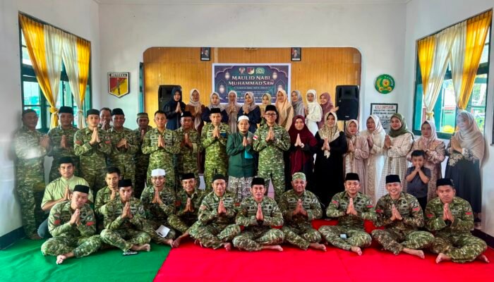 Maulid Nabi Muhammad SAW, Momentum Meneladani Akhlak Rasulullah di Kodim 1301/Sangihe