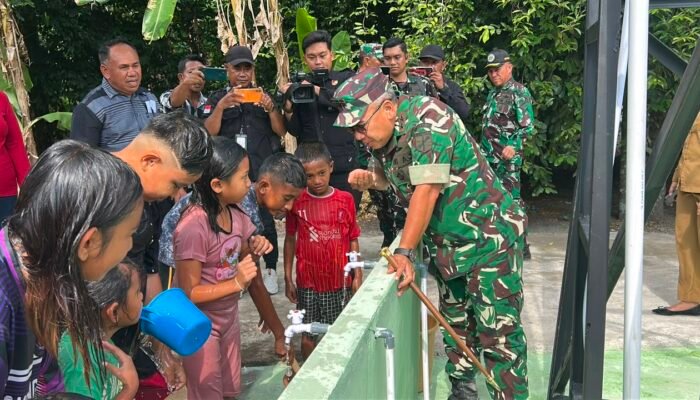 Komitmen TNI AD Berlanjut: Pangdam XIII/Merdeka Tinjau Infrastruktur di Perbatasan Talaud
