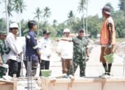 Pangdam XIII/Merdeka Tinjau Progres Pembangunan Markas Yonif TP 915/Bitu’o di Boalemo
