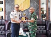 Sinergi Pengamanan Wilayah, Pangdam XIII/Merdeka Terima Audiensi Kanwil Imigrasi Sulut