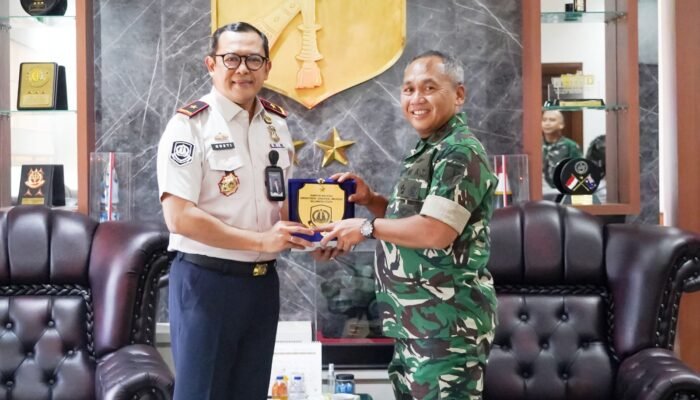 Sinergi Pengamanan Wilayah, Pangdam XIII/Merdeka Terima Audiensi Kanwil Imigrasi Sulut