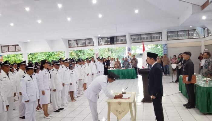 Bupati Sangihe Tekankan Tata Kelola Pemerintahan kepada 117 Penjabat Kapitalaung