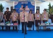 Kobarkan Semangat Gotong Royong, Wali Kota Bitung Ajak Pramuka Jadi Garda Terdepan Karakter Generasi Muda