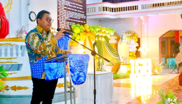HUT ke-168 GMIST Sion Sawang Jauh, Wabup Serukan Kepedulian untuk Sangihe