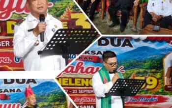Ibadah Syukur HUT ke-39 Desa Pineleng Dua Berlangsung Khidmat, Camat Jonly Wua Ajak Jaga Kebersamaan dan Sinergitas