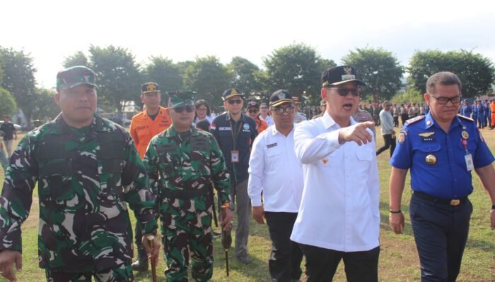 Sinergi Kodim 1310/Bitung dan Pemkot Gelar Apel Pasukan Antisipasi Kebakaran Hutan dan Lahan