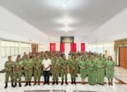 Perkuat Mental dan Keharmonisan Keluarga, Korem 131/Santiago Gelar Penyuluhan Bintalroh serta Rikkeswa