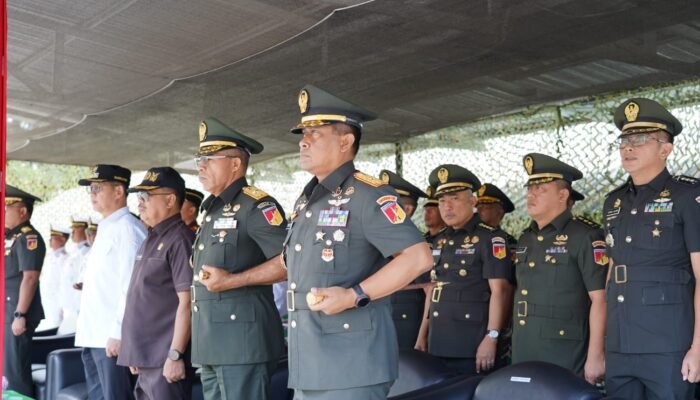 Hadiri Penutupan Dikmata, Danrem 131/Santiago Tegaskan Peran Prajurit Baru dalam Yon TP untuk Percepatan Pembangunan