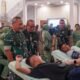 Kodam XIII/Merdeka Gelar Baksos Kesehatan dan Bagikan Sembako Sambut HUT ke-81 TNI
