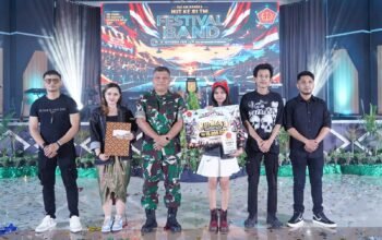 Kasdam XIII/Merdeka Bacakan Amanat Pangdam XIII/Merdeka pada Festival Band HUT ke-81 TNI: Musik Jadi Energi Persatuan dan Kreativitas Pemuda