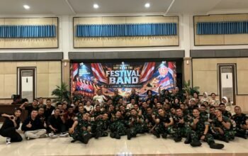 Sukses Gelar Festival Band di Makodam, Kaajendam XIII/Merdeka: Terima Kasih atas Kebersamaan dan Kekompakan
