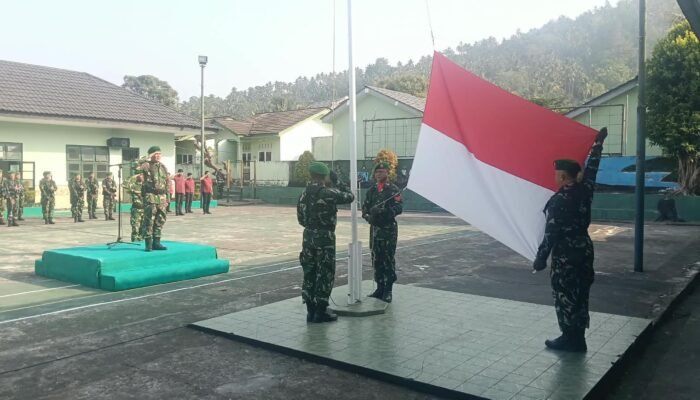 Upacara Bendera di Makodim 1301/Sangihe, Prajurit Diingatkan Jaga Disiplin dan Soliditas
