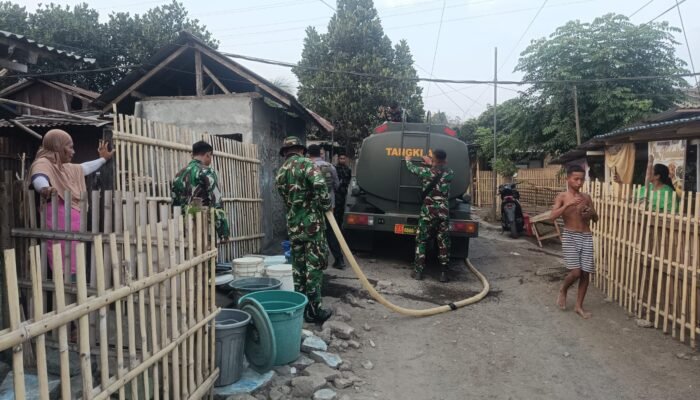 Atasi Krisis Air Bersih, Kodim 1310/Bitung Salurkan Bantuan ke Warga Bitung Barat 2
