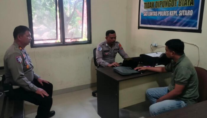 Polres Kepulauan Sitaro Akui Periksa Oknum Camat Siau Timur Terkait Lakalantas Maut di Desa Dame