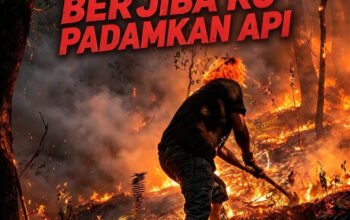 Tanpa Spanduk di Tengah Kepulan Asap: Konsistensi Wiliam dan Joseph dalam Senyap Kebakaran Minahasa Utara
