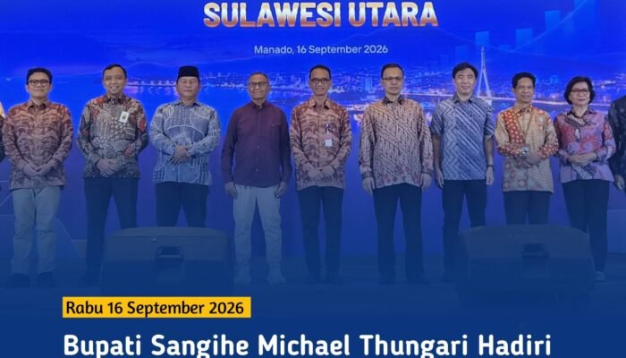 Bupati Sangihe Hadiri Diseminasi LPP Sulut, Bahas Outlook Ekonomi dan Prospek Usaha