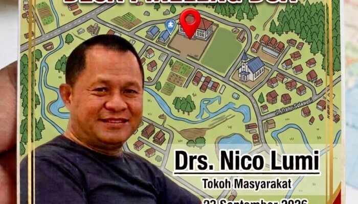 HUT ke-39 Desa Pineleng Dua, Tokoh Masyarakat Drs. Nico Lumi Ajak Warga Bersatu Dukung Kepemimpinan Hukum Tua Nicolaus Tangapo