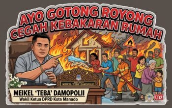 Marak Kebakaran Rumah Wakil Ketua DPRD Meikel ‘Teba’ Damopolii Imbau Warga Tingkatkan Kewaspadaan