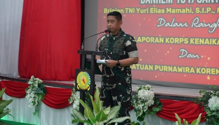 Danrem 131/Santiago Tegaskan Kenaikan Pangkat Bukan Hadiah, tetapi Penilaian Nyata dan Tanggung Jawab Baru