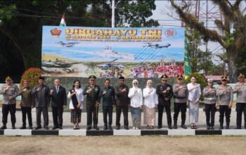 Kodim 1303/Bolmong Gelar Upacara HUT ke-81 TNI, Tegakkan Sinergi dan Kedekatan Dengan Rakyat