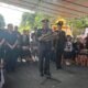 Dandim 1310/Bitung Pimpin Upacara Persemayaman Militer Brigjen TNI (Purn) Jorry Tuwaidan
