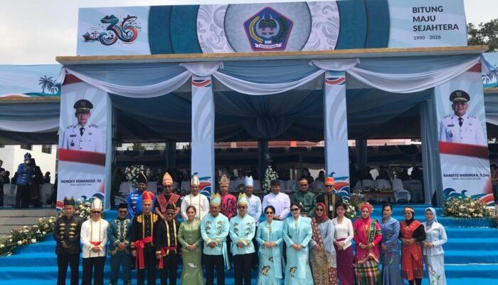Letkol Inf Dewa Made DJ Hadiri HUT ke-36 Kota Bitung: TNI Siap Bersinergi Dukung Pembangunan Daerah