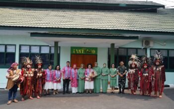 Danrem 131/Santiago Sambut Kunjungan Ketua YKPI, Sosialisasi Gerakan SADARI Digelar di Makorem