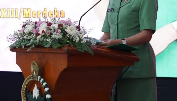 Persit Koorcabrem 131 Santiago Gelar Sosialisasi Gerakan SADARI Bersama YKPI secara Hybrid