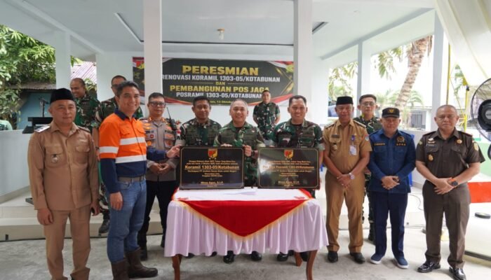 Resmikan Koramil Kotabunan, Pangdam XIII/Merdeka Apresiasi Warga Boltim Jaga Kamtibmas dan Tegaskan Sinergitas TNI-Polri
