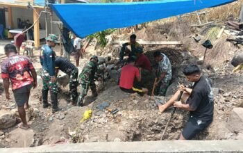 Satgas TMMD ke-130 Kodim 1301/Sangihe Percepat Sejumlah Pembangunan Sasaran Fisik