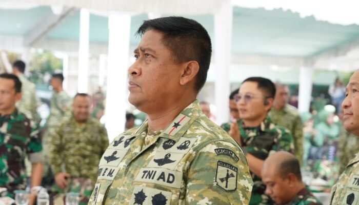 Danrem 131/Santiago Hadiri Acara Syukuran HUT ke-81 Zeni TNI AD di Zidam XIII/Merdeka
