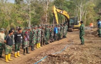 Pastikan Kesiapan Personel! Satgas TMMD ke-130 Kodim 1301/Sangihe Awali Pekerjaan dengan Pengecekan Pagi