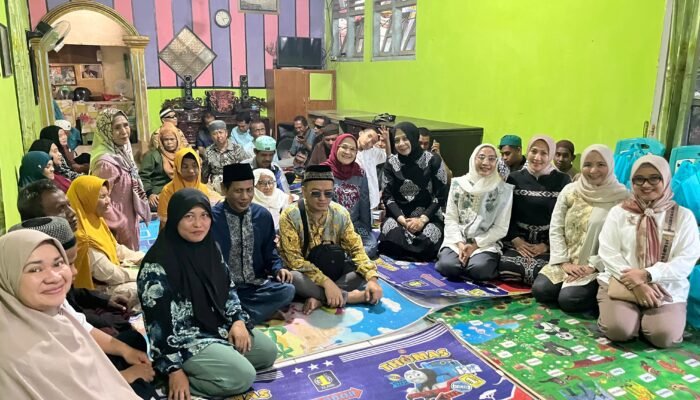 Momen Haru Akhir Masa Jabatan, Ny. Lely Mirza Agus Bersilaturahmi dan Berbagi Tali Asih dengan ITMI Sulut