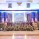 Alunan Musik 46 Army Band Ajendam XIII/Merdeka Sukses Hidupkan Suasana Lepas Sambut Pangdam XIII/Merdeka