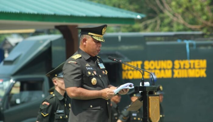 Kasdam Pimpin Penutupan Bintara Infanteri Gelombang III: Pangdam XIII/Merdeka Minta Prajurit Muda Adaptif di Medan Tugas