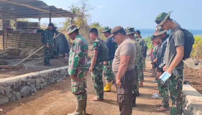Pastikan Kesiapan Personel, Satgas TMMD ke-130 Kodim 1301/Sangihe Gelar Apel Pengecekan