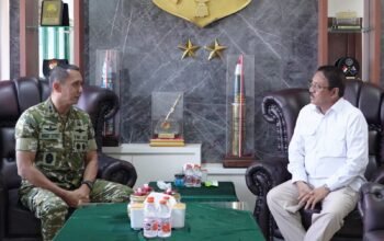 Pangdam XIII/Merdeka Terima Audiensi Bupati Boalemo, Perkuat Sinergi Pembangunan dan Pertahanan Wilayah