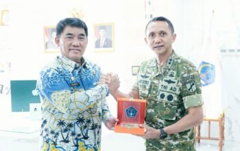 Perkuat Sinergi, Pangdam XIII/Merdeka Silaturahmi ke Gubernur Sulut