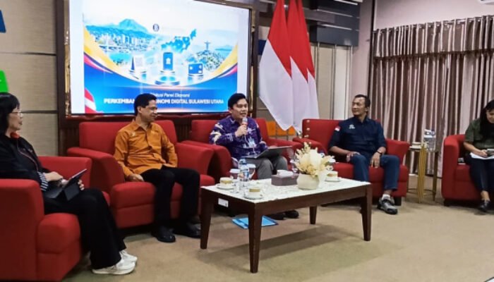 Gelar Diskusi Ekonomi di Momen Pelantikan Pengurus, IWO Sulut Bersama BI Dorong UMKM Melek QRIS dan Akses Modal