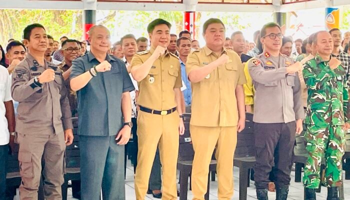 Pilkades di 117 Kampung, Plh Kapolres Edwin Humokor Imbau Tolak Politik Uang