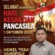 Momentum Hari Kesaktian Pancasila, Meikel ‘Teba’ Damopolii Ajak Warga Manado Rawat Nilai Toleransi